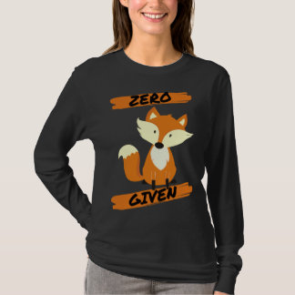Zero Fox Given Pun T-Shirt