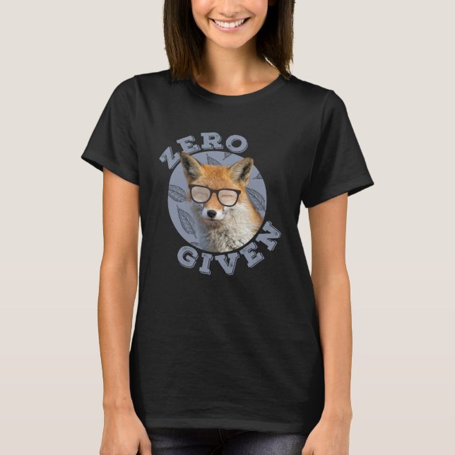 Zero Fox Gives Fox T-Shirt (Front)