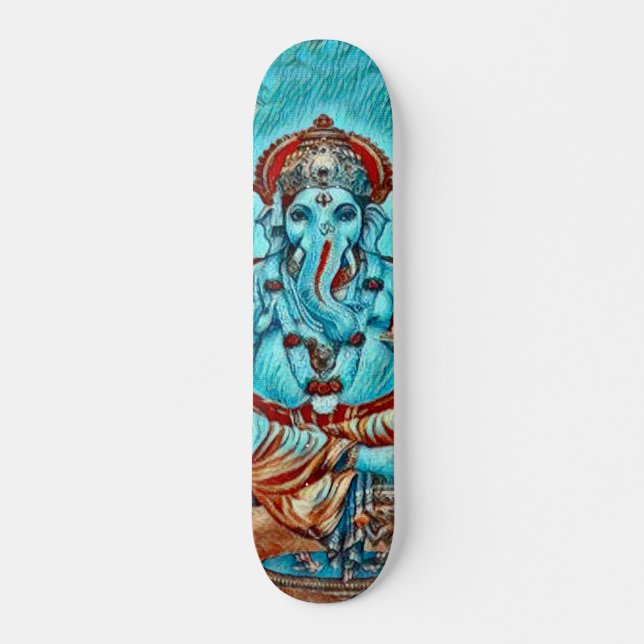 Zero Ganesha Element Rider Custom Pro Park Board Skateboard (Front)