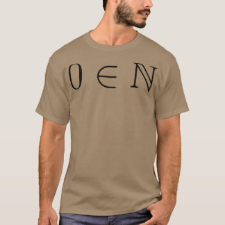 Zero is a natural number T-Shirt