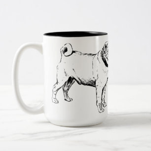 Zero Pucks Given Two-Tone Coffee Mug