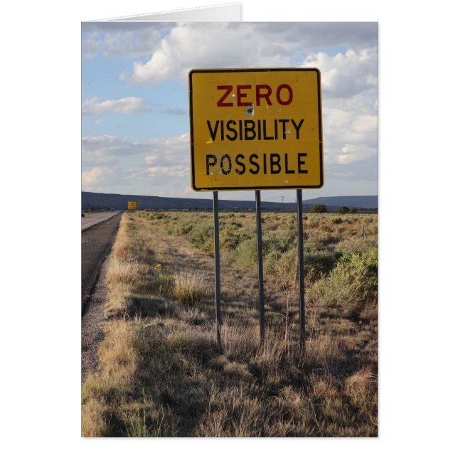 Zero Visibility (Front)