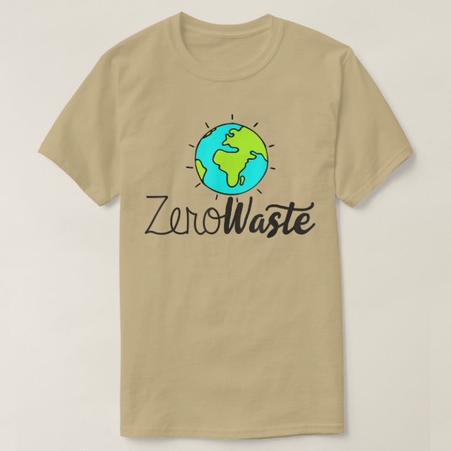 Zero Waste  T-Shirt (Design Front)