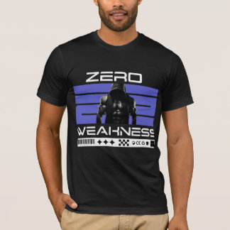 Zero Weakness | Motivational Fitness Graphic Tee