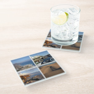 zES005 GRAN CANARIA, Canary Islands, Spain, Glass Coaster