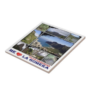 zES014 LA GOMERA, I Love, Tile