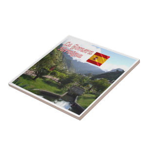zES025 LA GOMERA Culato Park Hermigua, Tile