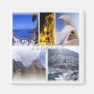 zES036 TENERIFE Canary Islands Spain, Fridge  Magnet