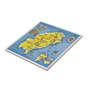 zES052 EIVISSA map, Spain, Tile