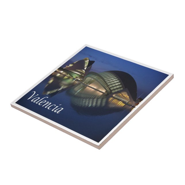 zES100 VALENCIA panorama, Spain, Tile (Side)