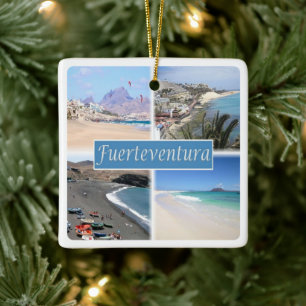 zES102 FUERTEVENTURA, Canary Islands, Ceramic Ornament