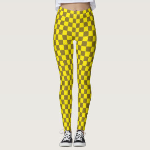 Zest and Acid Chequerboard Leggings