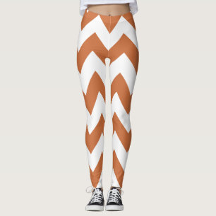 Zest Neutral Chevrons Leggings
