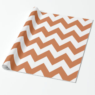 Zest Neutral Chevrons Wrapping Paper