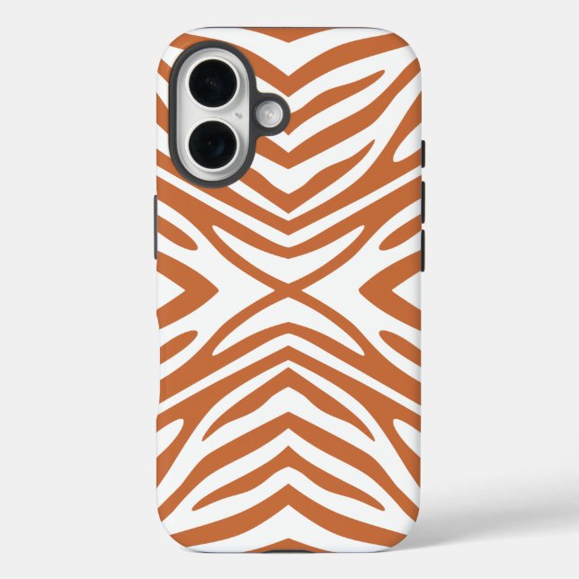 Zest Neutral Zebra Case-Mate iPhone Case (Back)