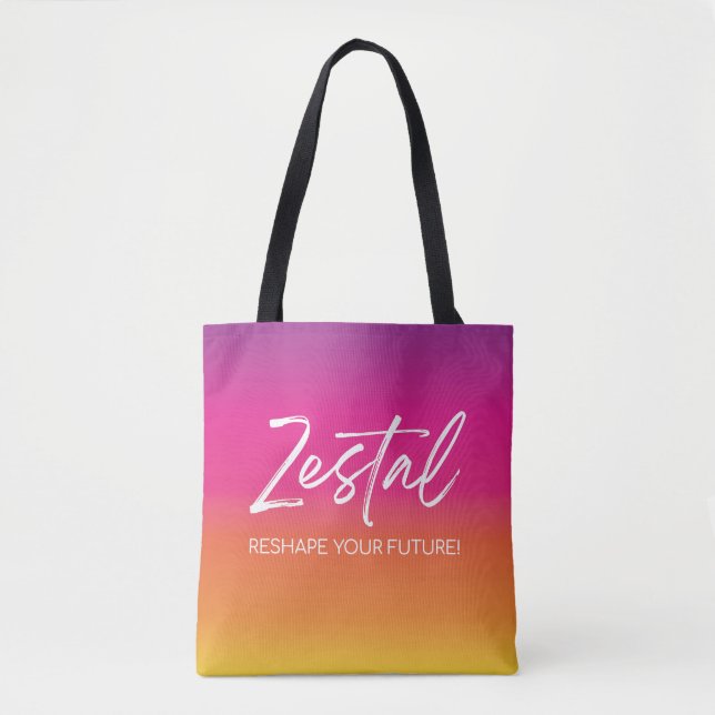 Zestal Reshape Your Future! Tote Bag (Front)