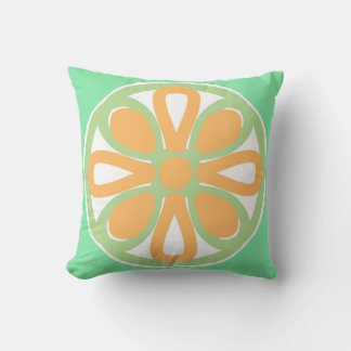 Zesty citrus design cushion