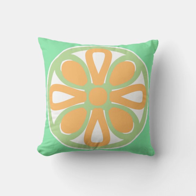Zesty citrus design cushion (Front)