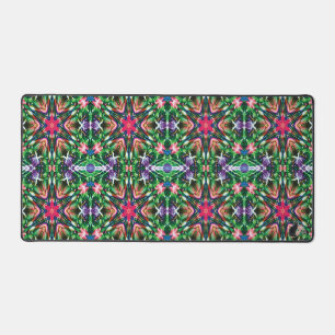Zesty Kaleids Desk Mat