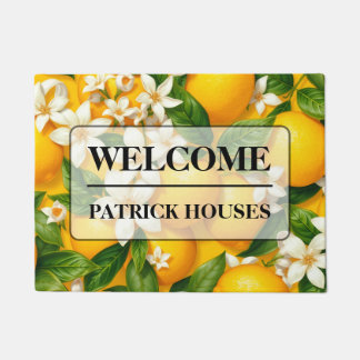 Zesty Lemon & Jasmine Spring Doormat