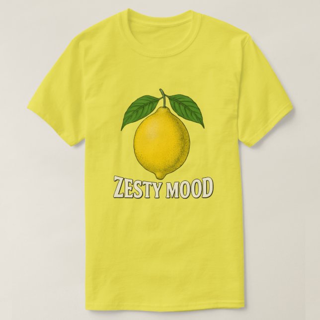 Zesty Mood T-Shirt (Design Front)