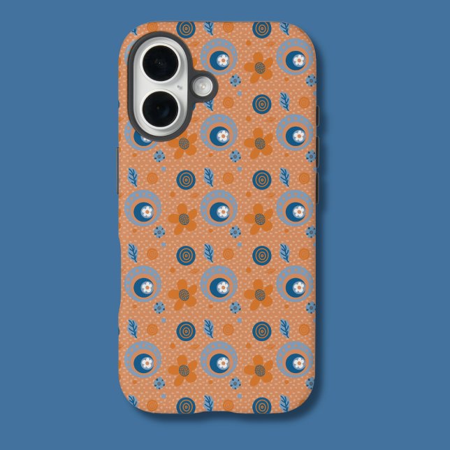 Zesty Summer Floral Pattern Case-Mate iPhone Case (Creator Uploaded)