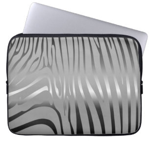 Zesty Zebra Laptop Sleeve