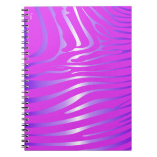 Zesty Zebra Pink Notebook