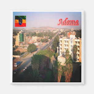 zET004 ADAMA, Ethiopia, Africa, Fridge Magnet