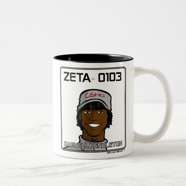 ZETA 0103 - Darnell Pendleton Two-Tone Coffee Mug (Right)