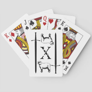 Zeta Chi Playing Cards