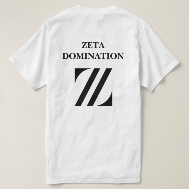 Zeta Division Tshirt (Design Back)