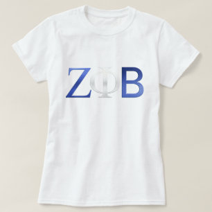 ZETA PHI BETA Divine 9 Greek Sorority T-Shirt