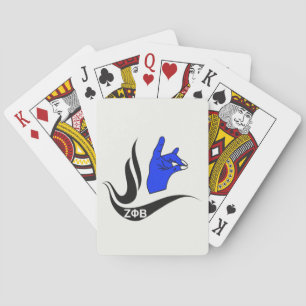 Zeta Phi Beta Playing Cards