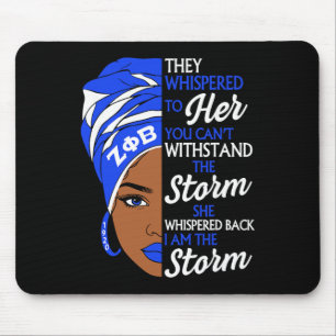 Zeta Phi Beta Sorority, Black History Month Africa Mouse Pad