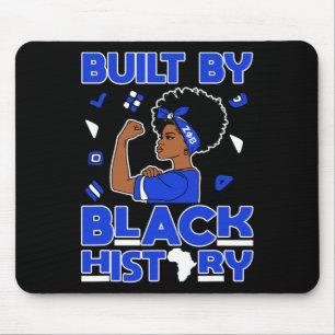 Zeta Phi Beta Sorority Black Queen Pride Melanin A Mouse Pad