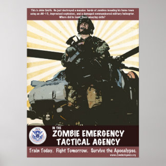 ZETA Poster - Helicopter