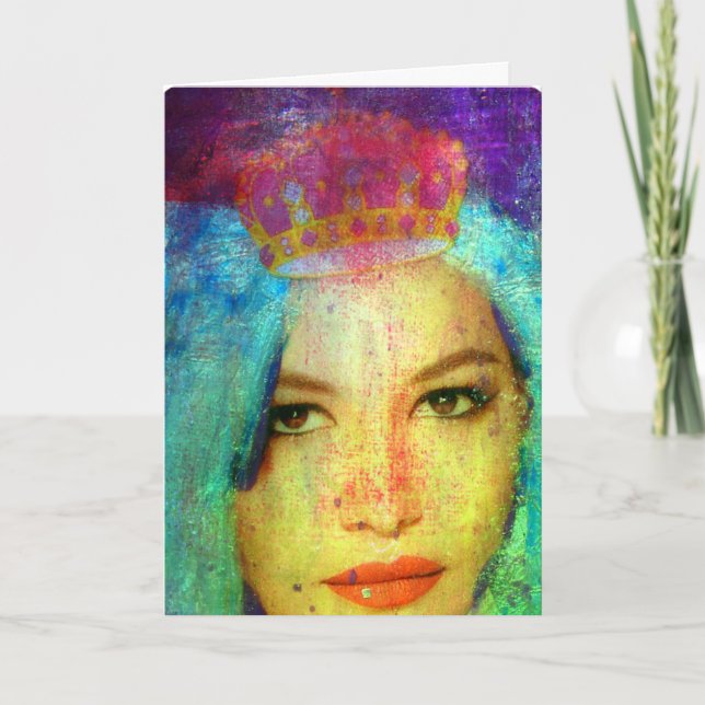 Zetti Girl, Birthday Card (Front)