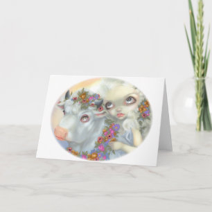 "Zeus and Europa" Greeting Card