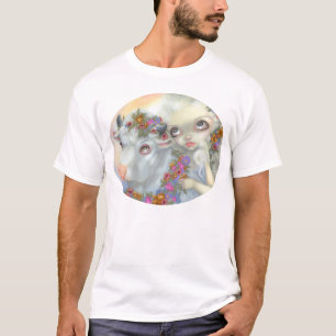 Zeus and Europa SHIRT mythology lowbrow art bull