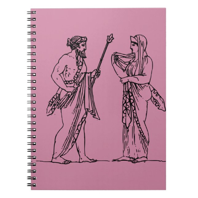 Zeus and Hera Notebook (Front)