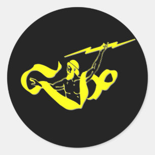 Zeus Classic Round Sticker