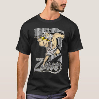 Zeus Greek GodHero Costume Training War T-Shirt