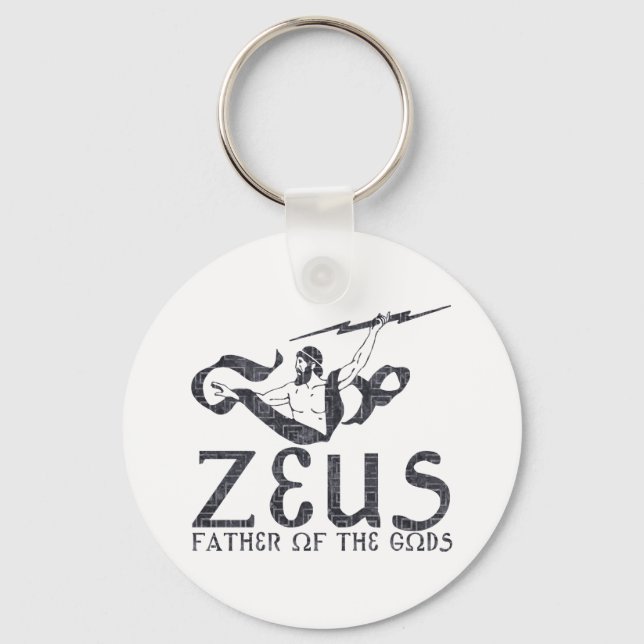 Zeus Key Ring (Front)