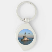 Zeus metal key chain