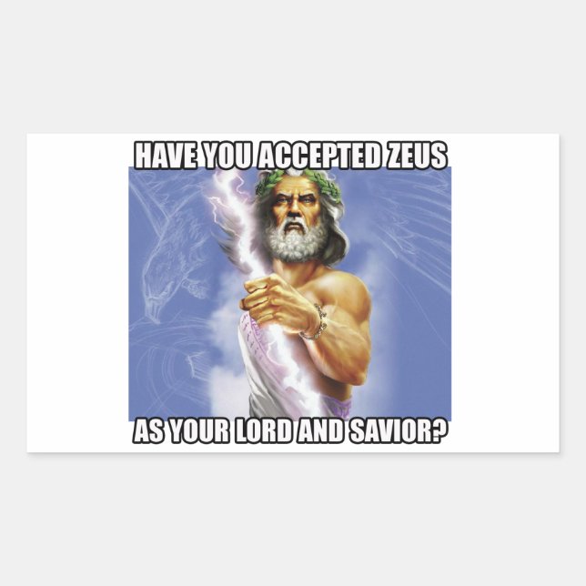 Zeus sticker (Front)