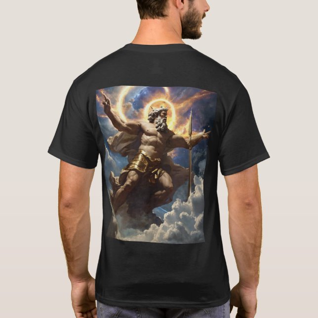 Zeus T-Shirt ( God of War ) (Back)