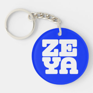Zeya Comedy Acrylic Keychain