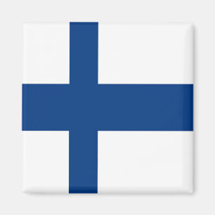 zFI001 FINNISH FLAG, Finland, Fridge Magnet