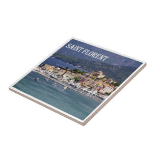 zFR009 SAINT FLORENT, Corsica Corse, Tile